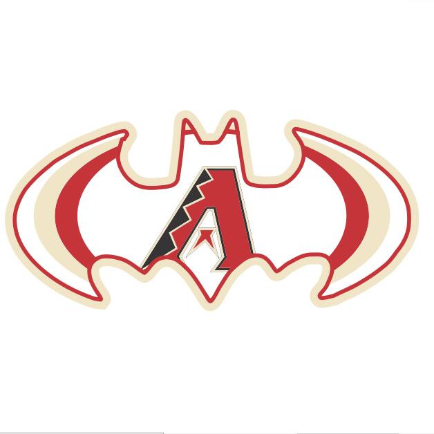 Arizona Diamondbacks Batman Logo iron on transfers